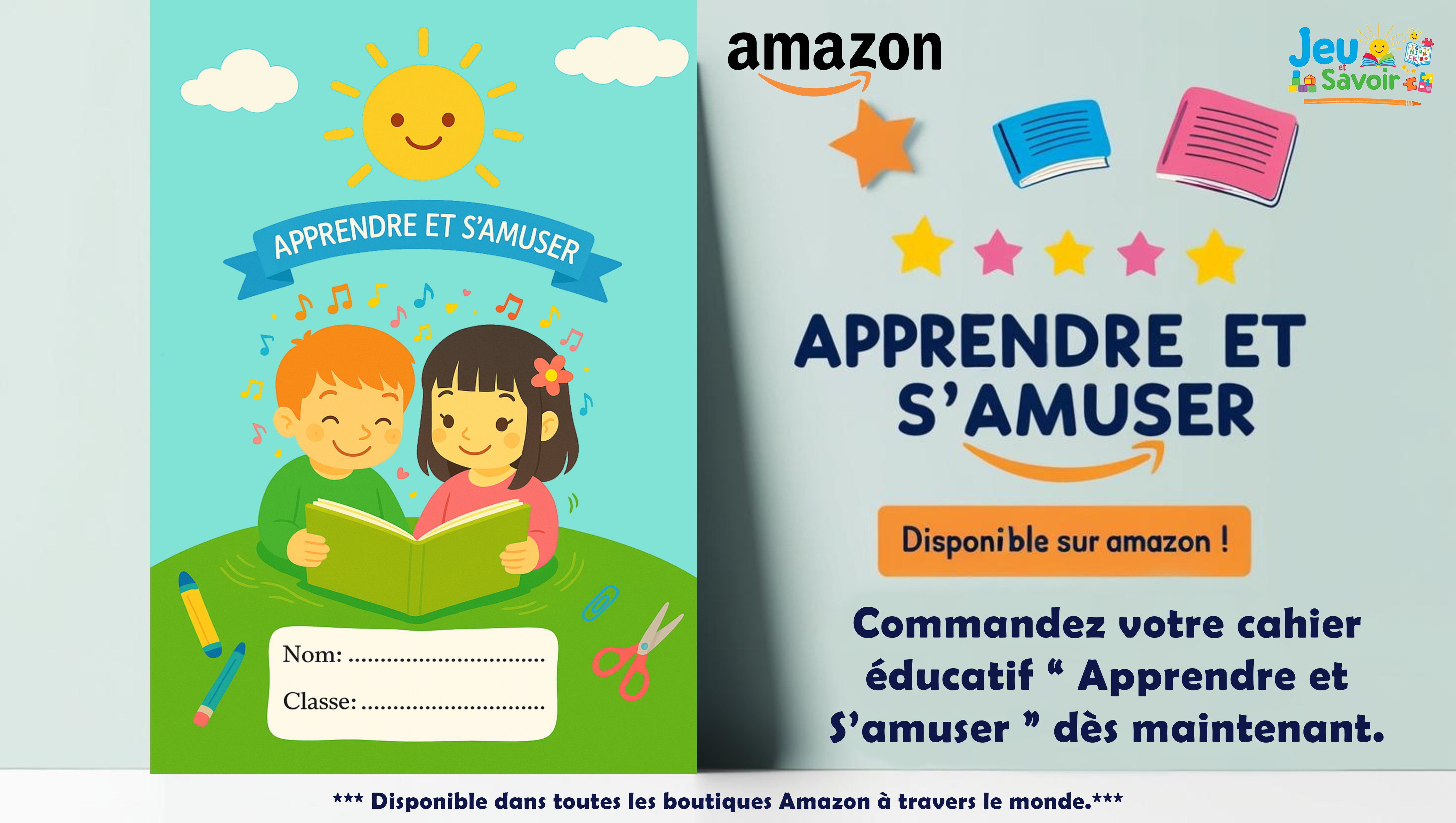 Cahier Apprendre et S'Amuser